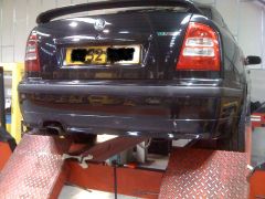 rear bumper add on when first fitted!!