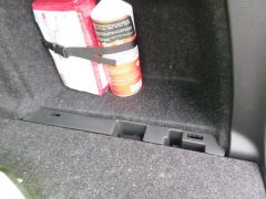 Drivers Side storage sans cover