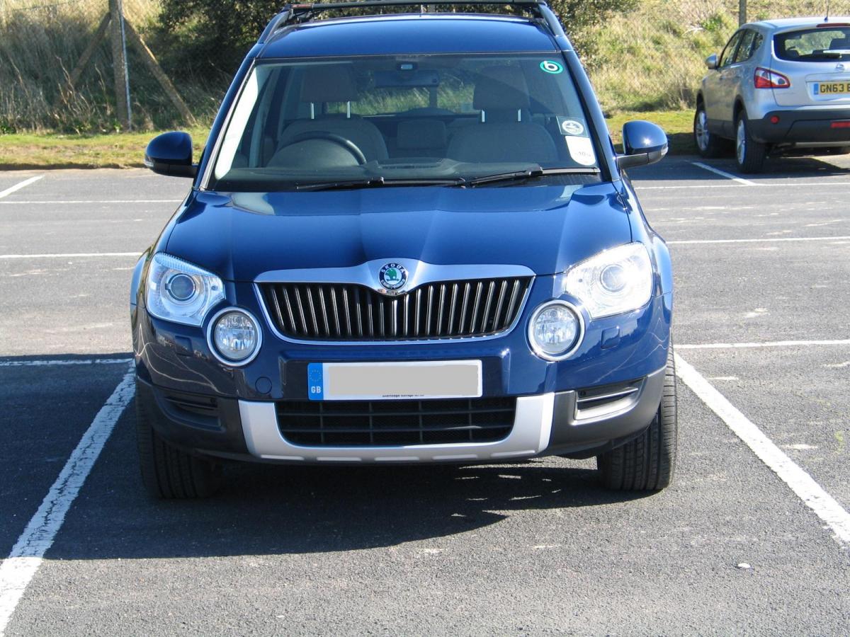 Pacific blue - Skoda Yeti - BRISKODA