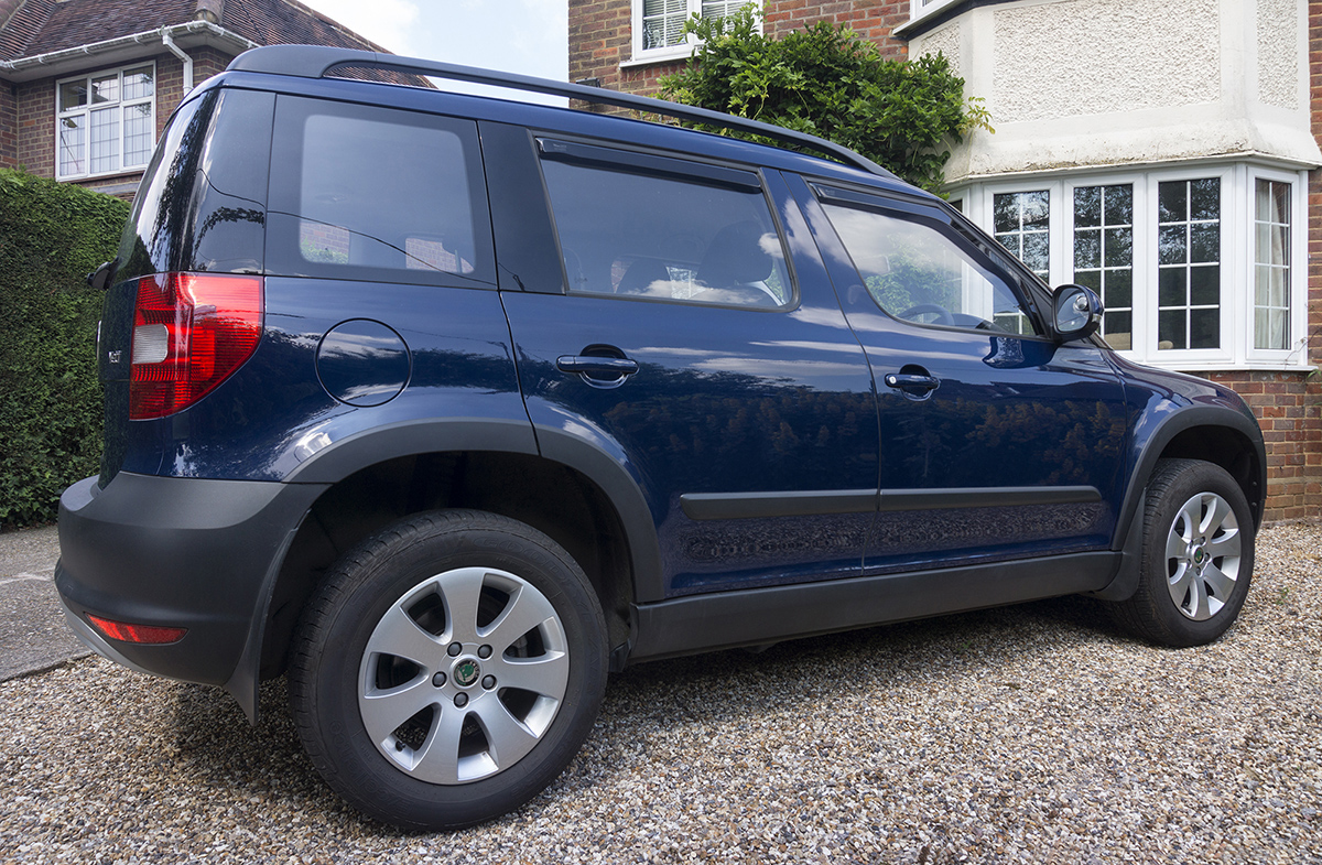 Pacific Blue - Skoda Yeti - BRISKODA