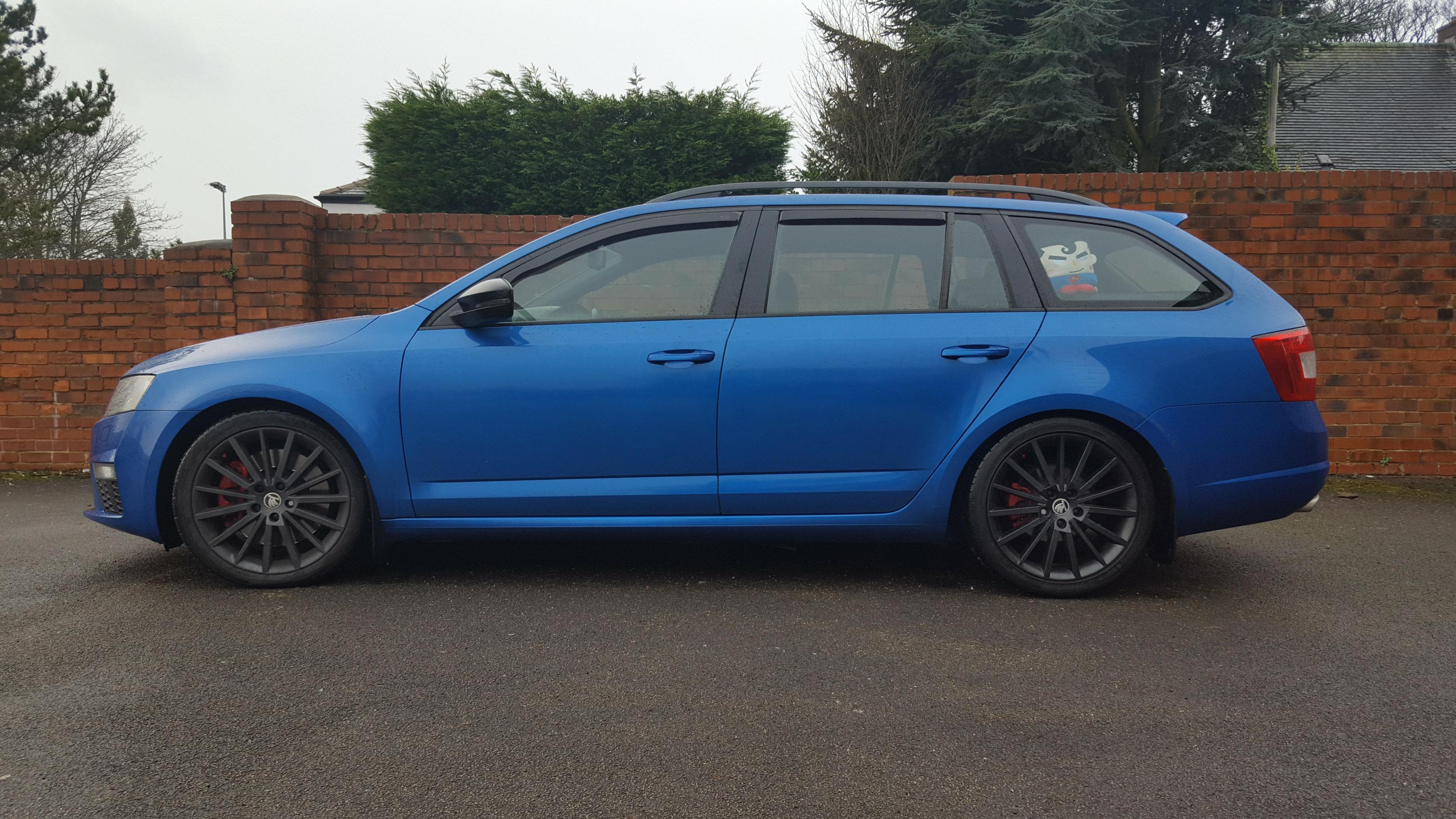 Race Blue mk3 Estate - Octavia Projects - BRISKODA