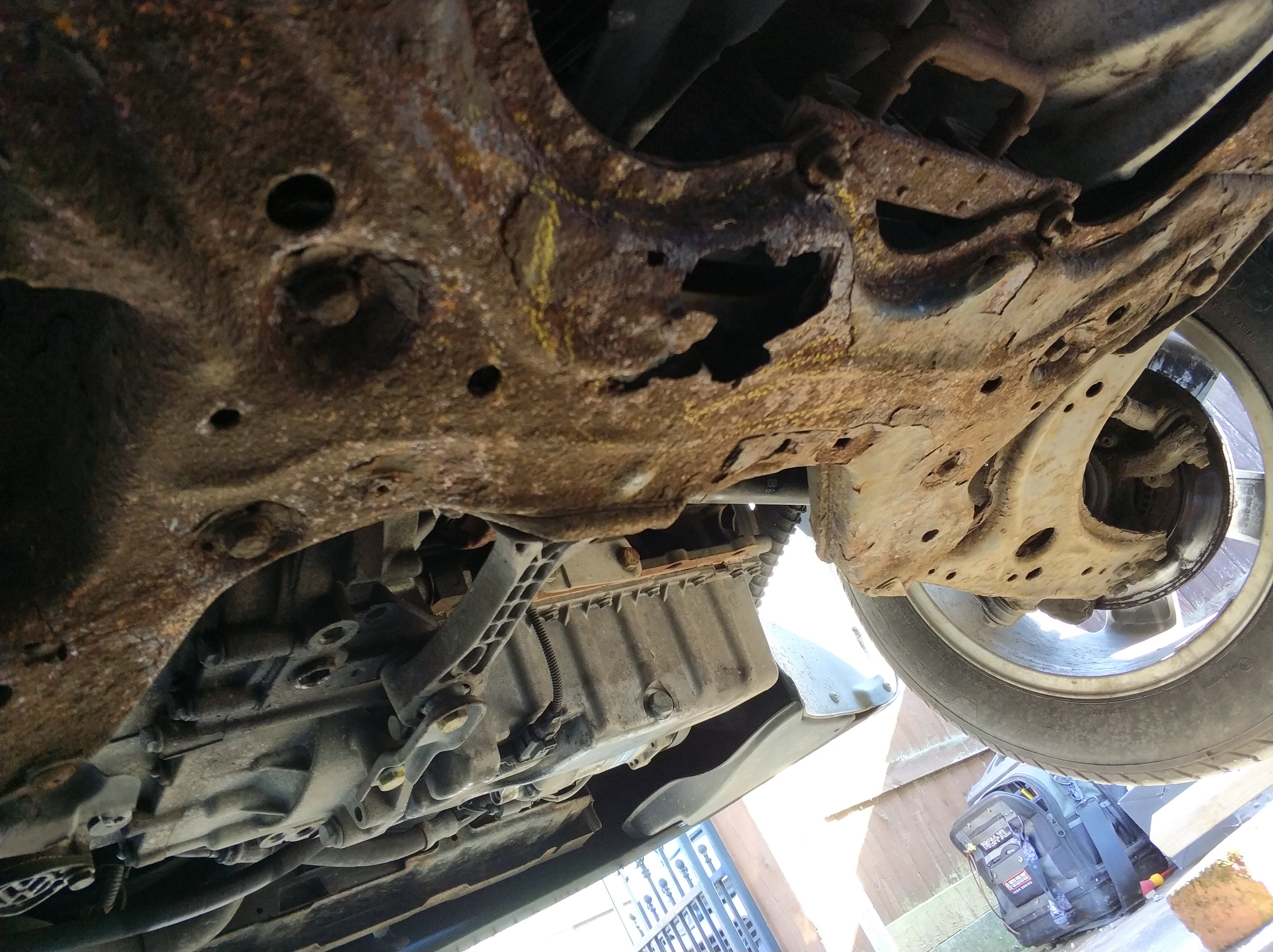 Front Subframe Corrosion How Common Is This Skoda Octavia Mk I