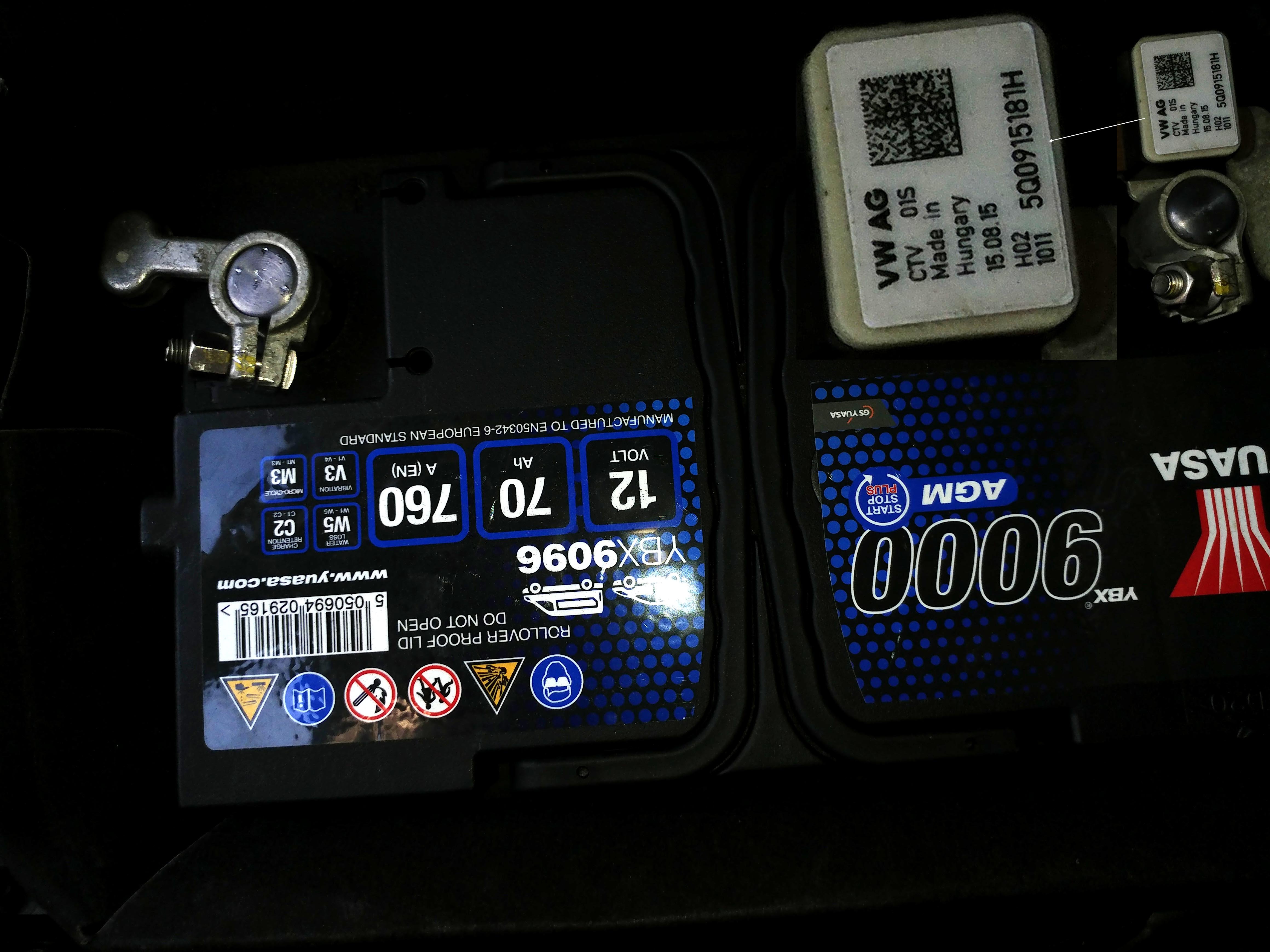 YBX9096 - YBX9000 AGM Batteries - Automotive - Batteries