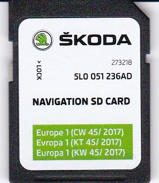 Børnehave vinge Slør Sat nav sd card - Skoda Superb Mk III (2015 > ) - BRISKODA