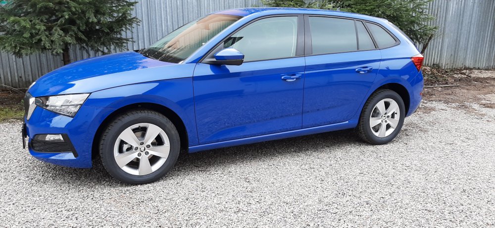 It finally arrived! Skoda Scala 2020 Energy Blue Pearl - Skoda Scala ...