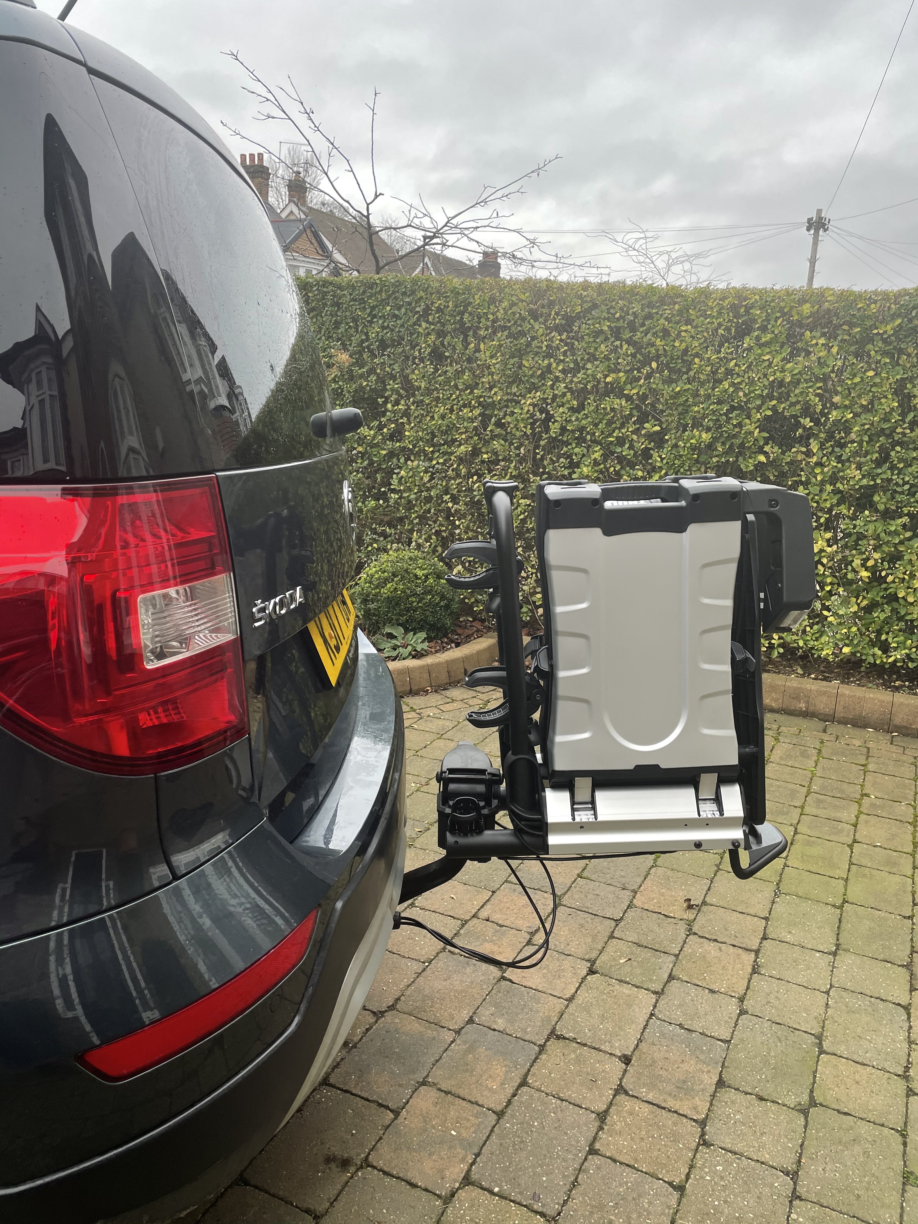 Skoda yeti bike online rack