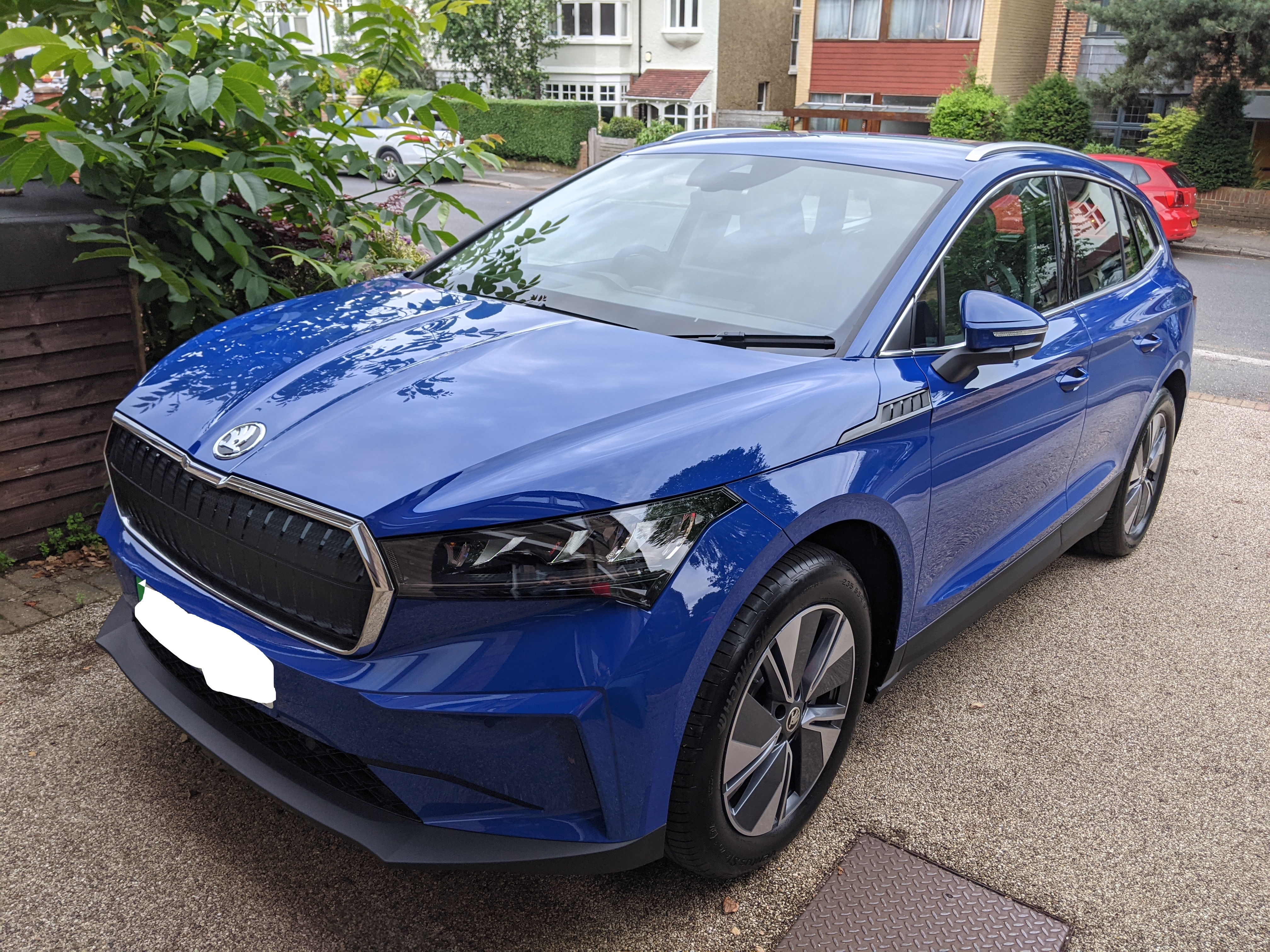 Skoda enyaq deals energy blue